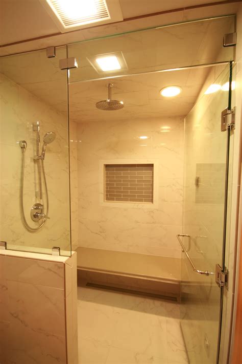 Bellevue Bathroom Remodel With Steam Shower