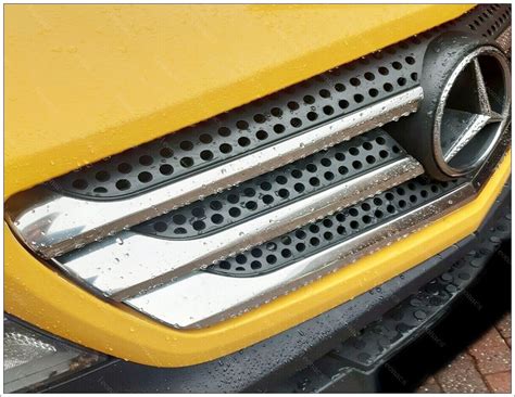 Chrome Front Grill Pcs S Steel For Mercedes W Sprinter From
