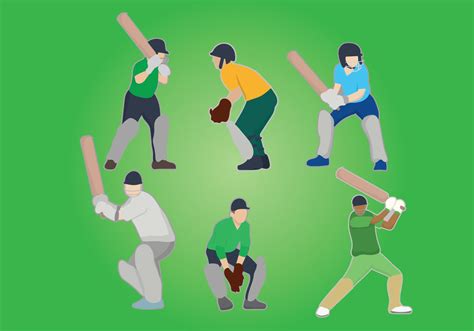 Cricket Fielding Vector Art Icons And Graphics For Free Download