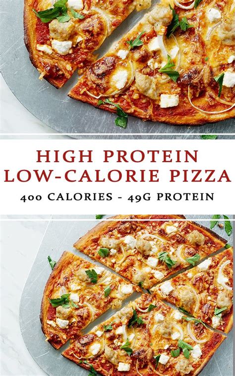 Fruits and vegetables are high in volume because they are filled with fiber and water. High protein low calorie pizza | Recipe | Low calorie ...
