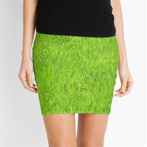 grass mini skirt by epearl redbubble
