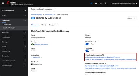In crw, you simply start a workspace just as you would power on a pc. Deploying CodeReady Workspaces on the IBM Cloud