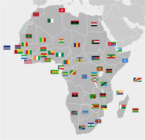 In a continent known for its colossal size and cultural diversity, africa encompasses nearly 13 million square miles, with a population surpassing 1.3 billion. File:Map of Africa with flags.svg - Wikimedia Commons