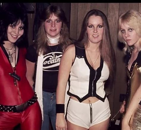 The Runaways Joan Jett Sandy West Lita Ford