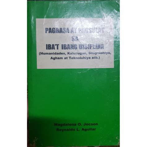 Pagbasa At Pagsulat Sa Ibat Ibang Disiplina Shopee Philippines