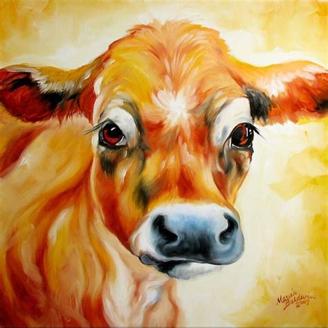 My Jersey Cow 2 By Marcia Baldwin From Animals