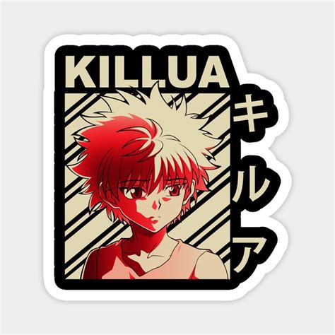 Killua Magnet Anime Printables Anime Stickers Killua