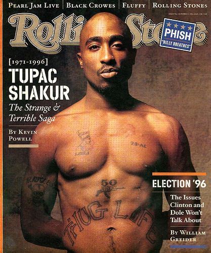 The First Icon Of Hip Hop Rolling Stone Magazine Cover Tupac