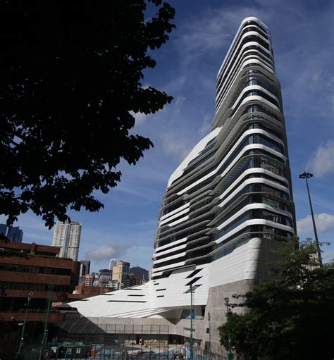 Jockey Club Innovation Tower By Zaha Hadid At Hong Kong Polyu