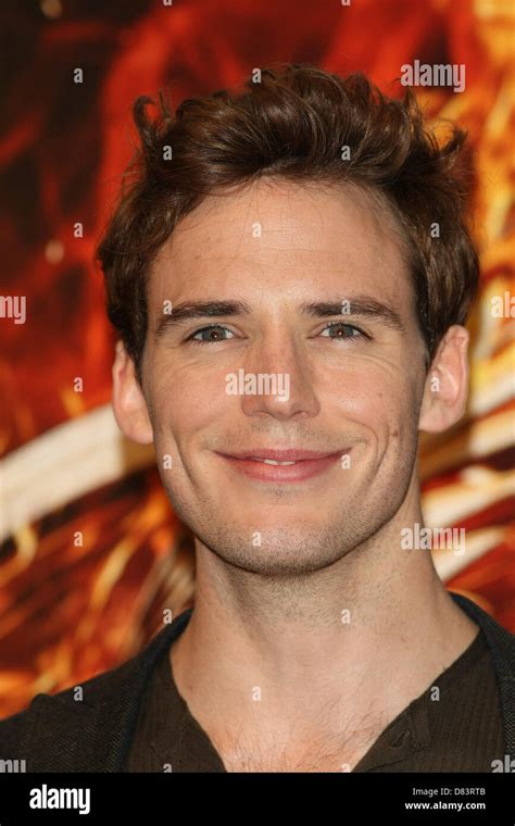 Sam Claflin The Hunger Games Catching Fire Photocall Cannes Film