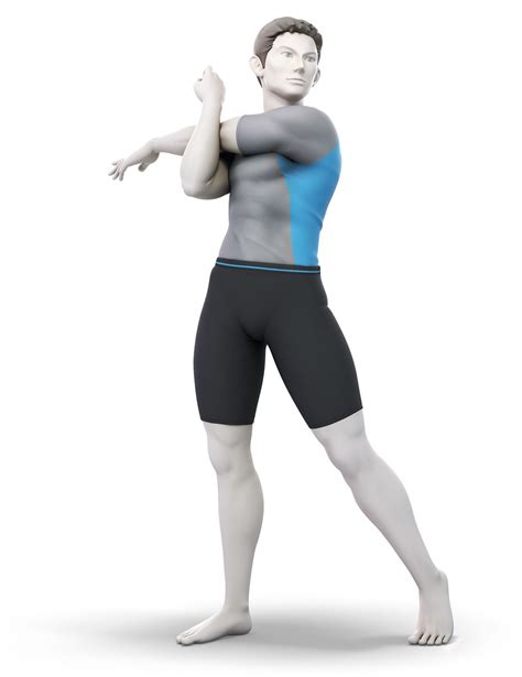 Male Wii Fit Trainer Art Super Smash Bros Ultimate Art Gallery