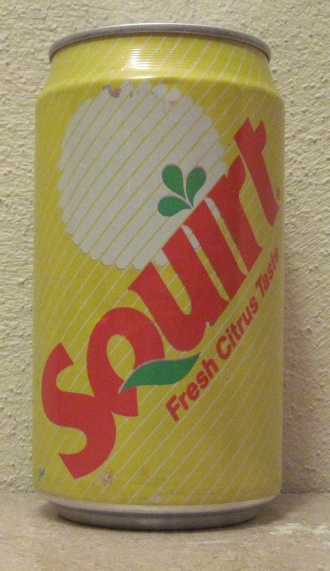 Squirt 10 Soda Can Collection