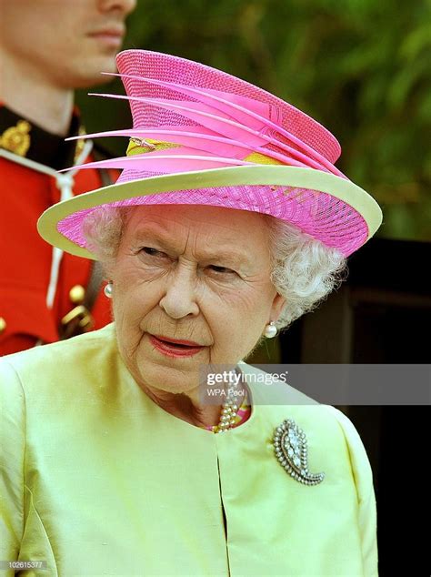 Queen Elizabeth Ii Listens To A Speech By Canadian Prime Minister