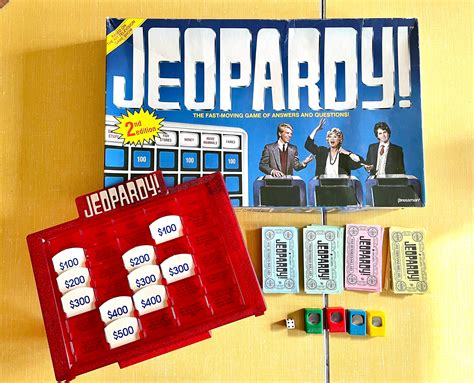 Double Jeopardy Board Game