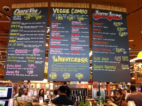 The retailer's global and local experts forecast emerging flavors, products and culinary influences. Photos for Whole Foods Jamboree Juice Bar | Yelp