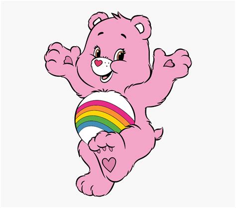 Clipart Stock Caring Clipart Pink Care Bear Cartoon Hd Png Download