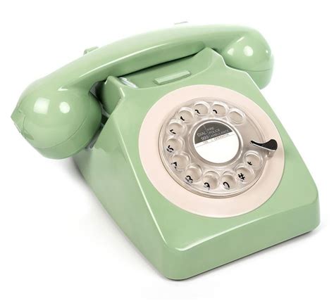 Gpo 746 Modern Retro Phone Mint Green Retro Telefoner