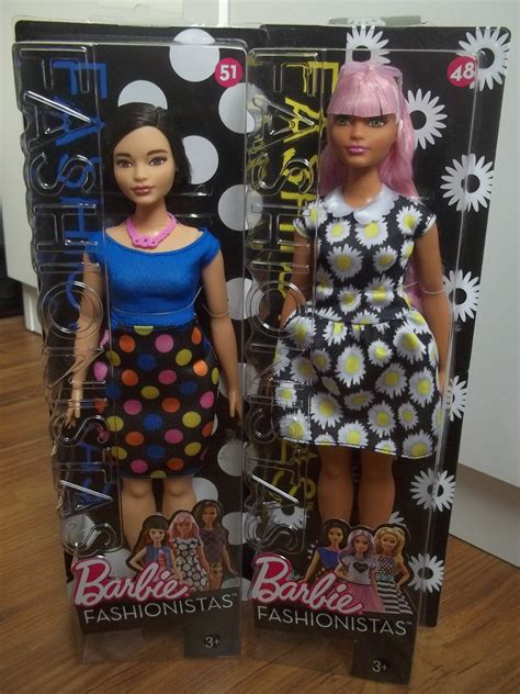 Hausderpuppen 2017 Barbie Fashionistas Doll 51 Polka Dot Fun Curvy And 2017 Barbie