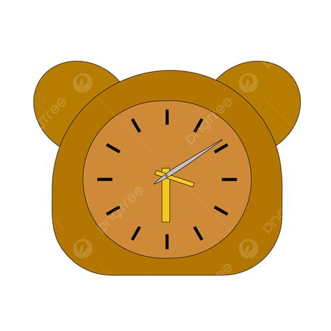 Cartoon Vector Alarm Clock Material Alarm Clock Timepiece Cartoon