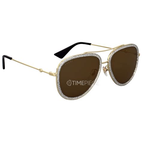 gucci gg0062s 004 57 ladies sunglasses