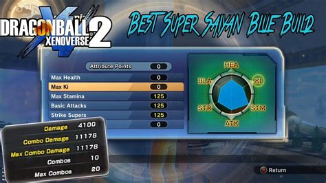 Dragon Ball Xenoverse 2 The Most Op Super Saiyan Blue Build Best