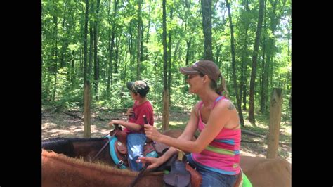 Trail Riding At Mammoth Cave Park On Horseback Youtube