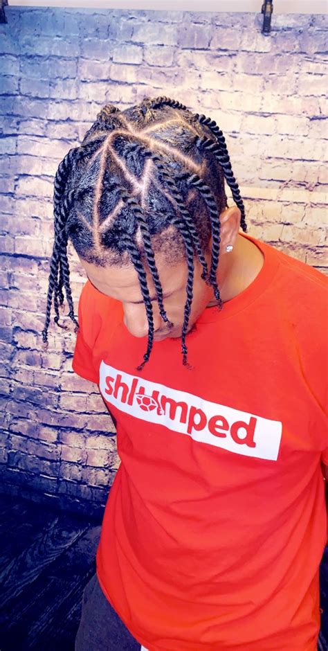 Twist Updo Hairstyles For Black Hair - Twist Updo Ponytail