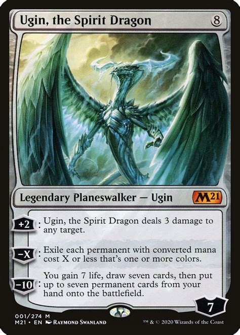 Ugin The Spirit Dragon M21 1 Magic The Gathering Card