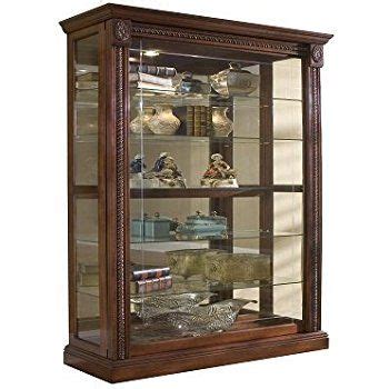Curio cabinets and displays can help keep your favorite keepsakes securely locked away behind glass doors that will still let them shine as decorative accents to any. Pulaski Two Way Sliding Door Curio, 43 by 17 by 80-Inch ...