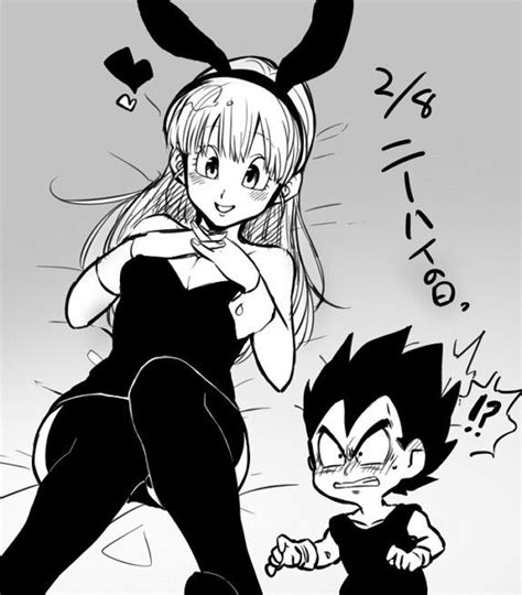 Bulma Bunny Y Vegeta Dragon Images Anime Dbz Art