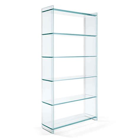 Quiller Libreria Glass Shelving Unit Klarity Glass Furniture