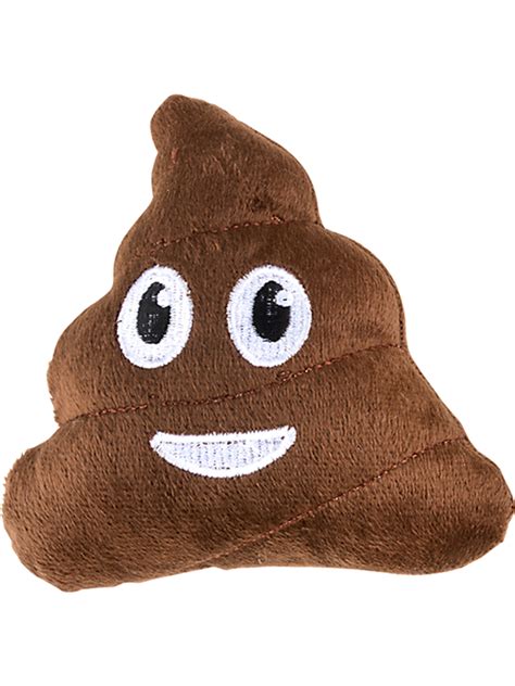 Plush Brown Smiling Face Poop Emoji Stuffed Emoticon Toy 5