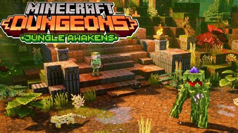 Minecraft Dungeons Dingy Jungle Jungle Awakens Dlc Multiplayer