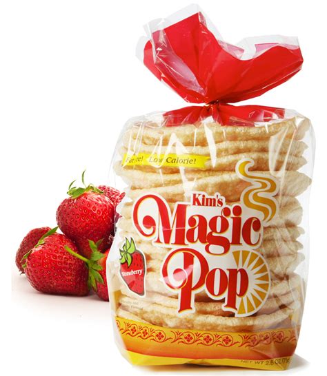 Kims Magic Pop Strawberry Flavor