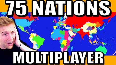 Every Country Controlled By A Player Massive Hoi4 Multiplayer Youtube