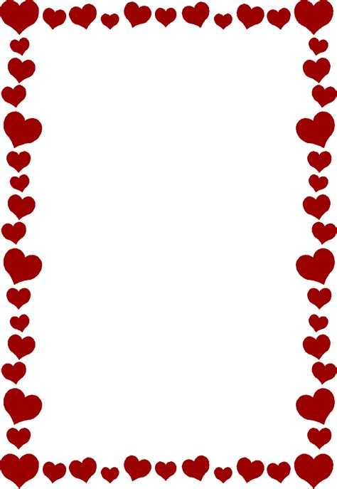 Free Heart Border Cliparts Download Free Heart Border Cliparts Png