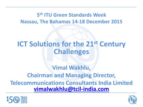 Ict Solutions For Mitigating The Challenges