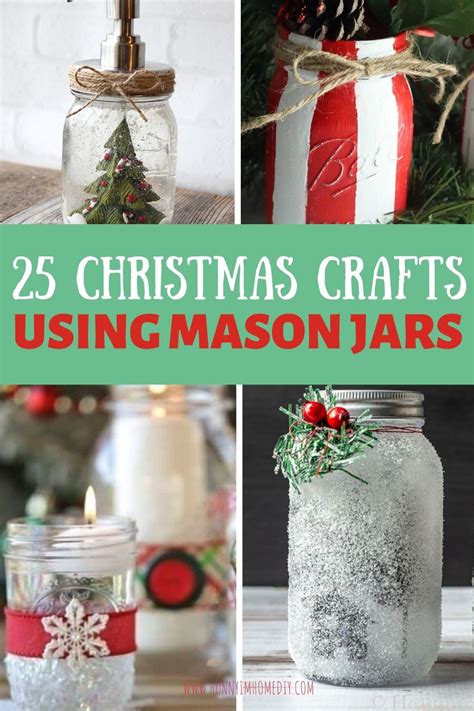 Gợi ý Mason Jar Decorations For Christmas Diy Ideas And Inspirations