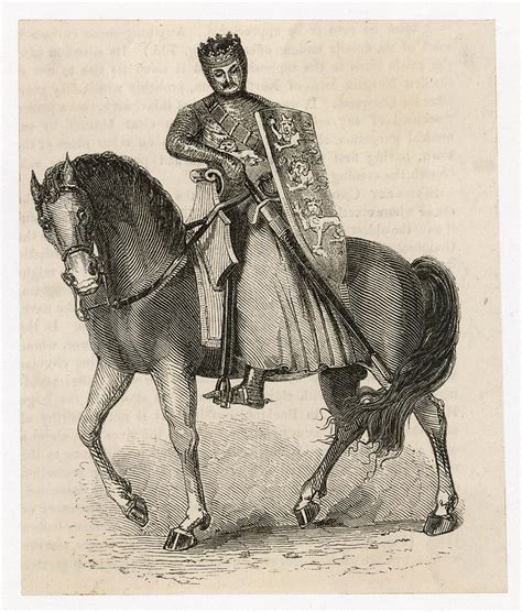 Edward I Longshanks King Of England Drawing By Mary Evans Picture