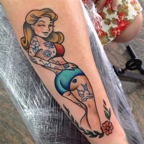 Lovely Sailor Pin Up Tattoo By Xavier Garcia Tattoos Book Hot Sex Picture
