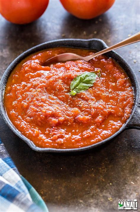 To make the pizza sauce thicker, just reduce the sauce for a little longer until your preferred consistency is reached. Easy Marinara Sauce recipe for all your pizza and pasta ...