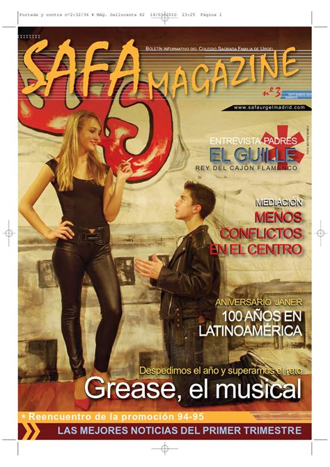 Revista Safa By Colegio Sagrada Familia De Urgel Issuu