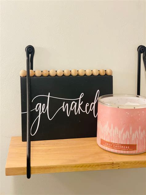 Get Naked Bathroom Decor Get Naked Wall Decor Wall Hangings Etsy