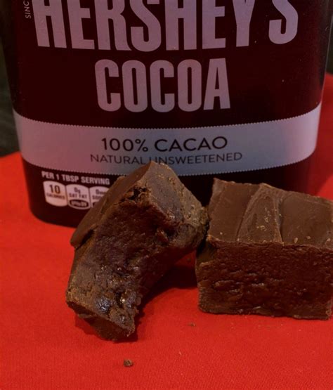 Fudge Recipe On Hersheys Cocoa Box
