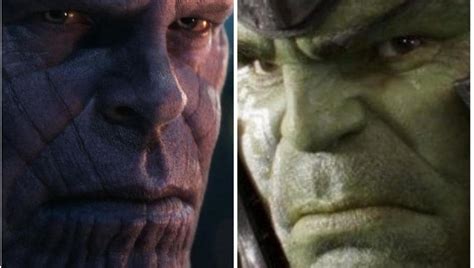 Watch Avengers Infinity Wars Thanos Vs Hulk Fight Before And After