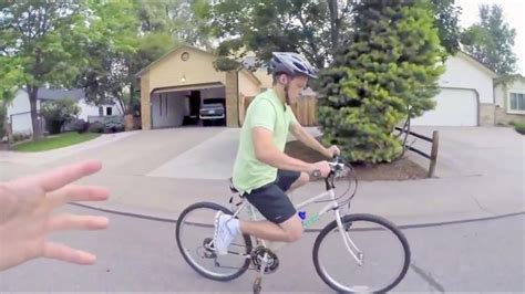 If you're in for just a casual stroll down a trail, then your are more than okay to take a seat for your ride. Learn How to Ride a Bicycle in 5 Minutes - YouTube