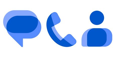 Here Are The New Google Messages Phone And Contacts Icons