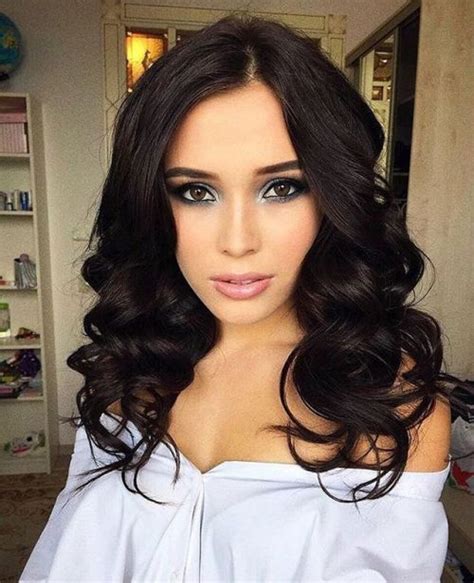 russian girlfriend with nice curly dark hair from richmond