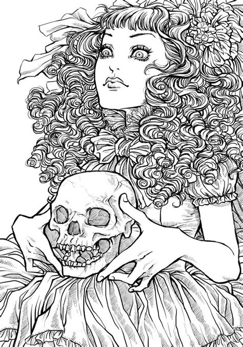 Magic coloring coloring page to download : Free Printable Halloween Coloring Pages for Adults - Best ...