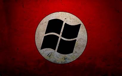 Nazi Microsoft Windows Wallpoper Logos